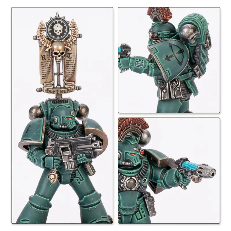 Set figurine warhammer the horus heresy, games workshop, legion mkvi tactical squad, 20 miniaturi, model 31-172